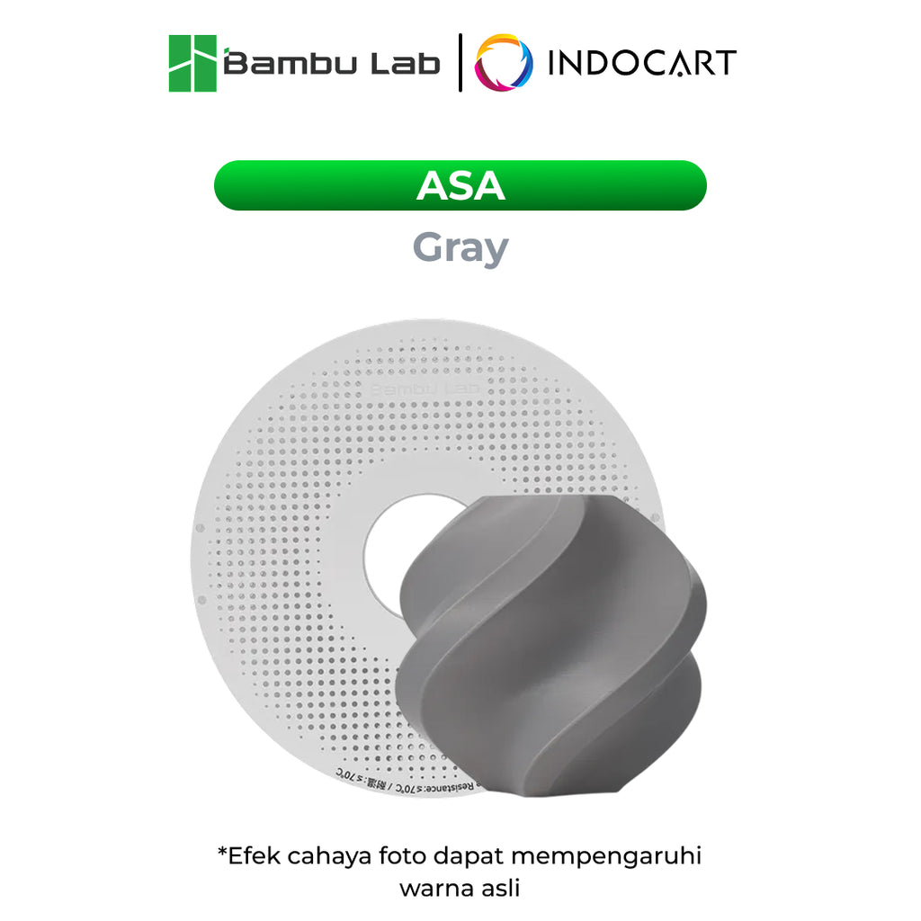 3D Printer Filament BambuLab ASA Extraordinary UV Resistance Filament 1.75mm 1Kg
