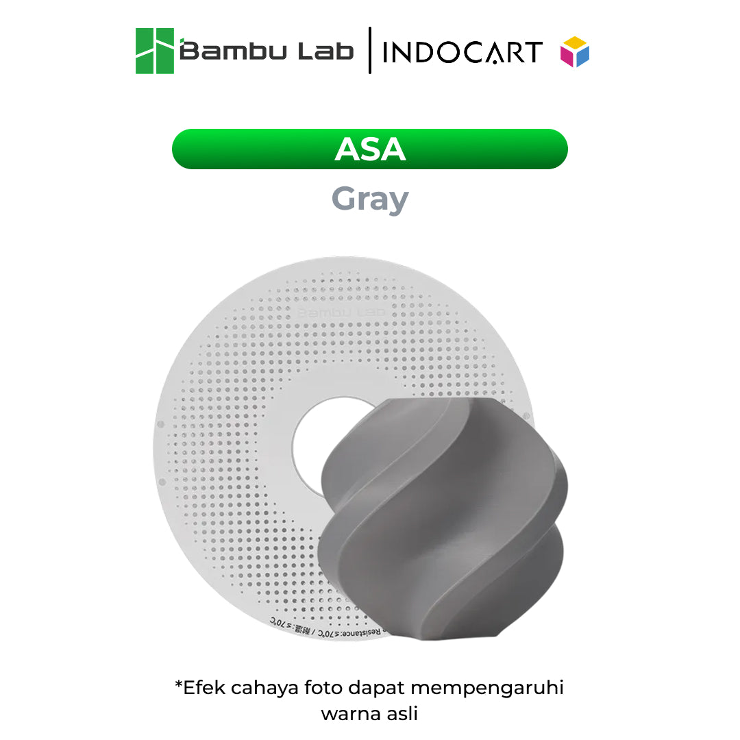 3D Printer Filament BambuLab ASA Extraordinary UV Resistance Filament 1.75mm 1Kg