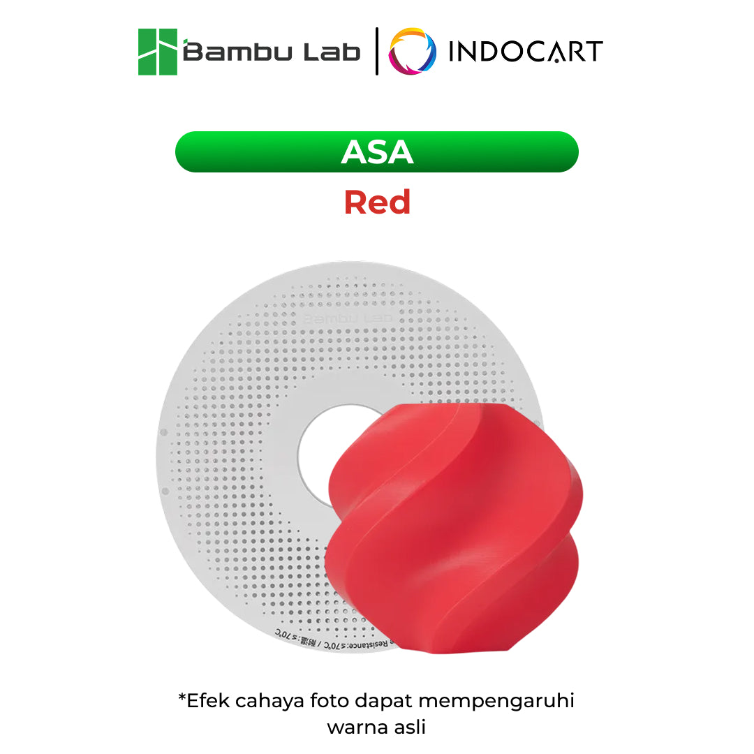 3D Printer Filament BambuLab ASA Extraordinary UV Resistance Filament 1.75mm 1Kg