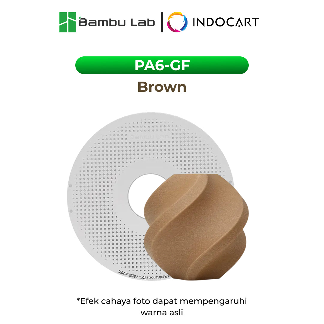 3D Printer Filament BambuLab PA6 GF Glass Fiber Reinforced Nylon 1.75mm 1Kg