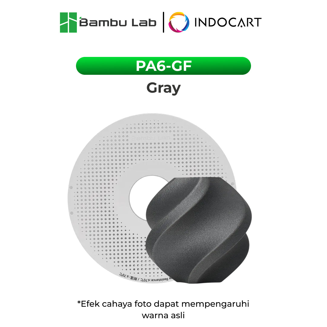 3D Printer Filament BambuLab PA6 GF Glass Fiber Reinforced Nylon 1.75mm 1Kg