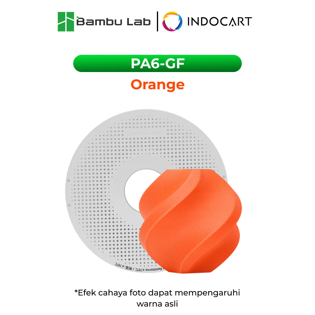 3D Printer Filament BambuLab PA6 GF Glass Fiber Reinforced Nylon 1.75mm 1Kg