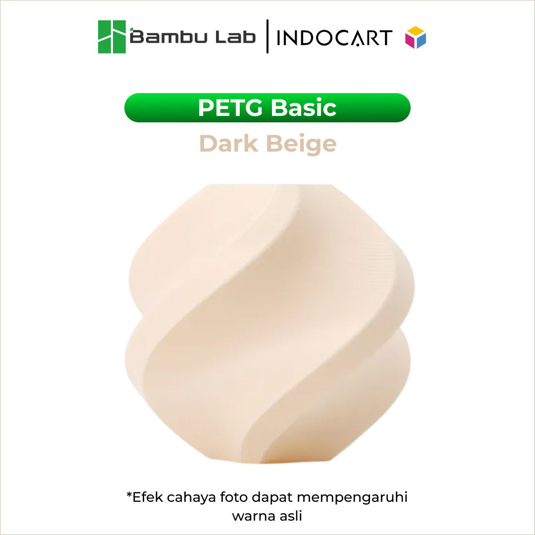 3D Printer Filament Bambulab PETG Basic Upgraded Resistance To UV and Temperature 1.75mm 1kg
