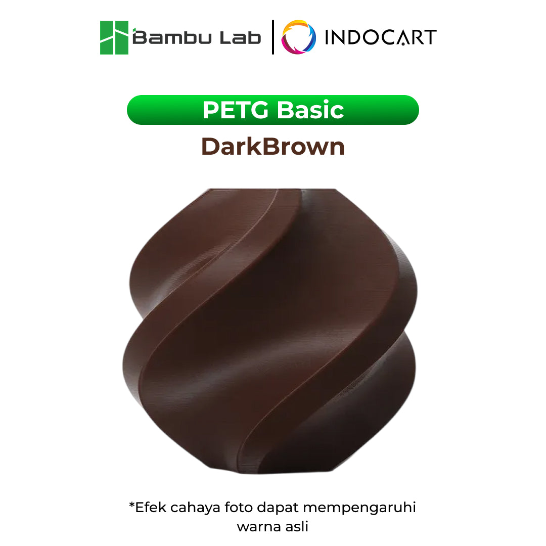3D Printer Filament Bambulab PETG Basic Upgraded Resistance To UV and Temperature 1.75mm 1kg