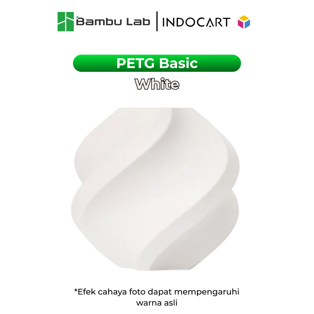 3D Printer Filament Bambulab PETG Basic Refill Upgraded Resistance To UV and Temperature 1.75mm 1kg