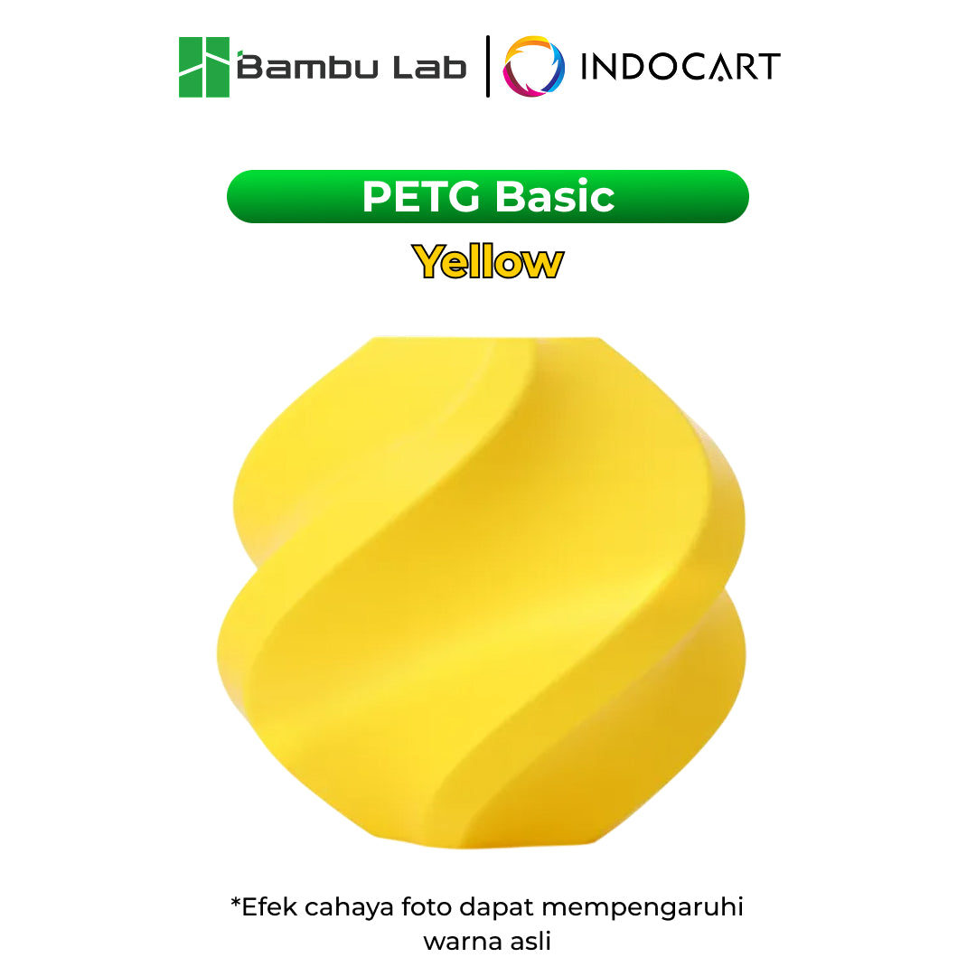 3D Printer Filament Bambulab PETG Basic Upgraded Resistance To UV and Temperature 1.75mm 1kg