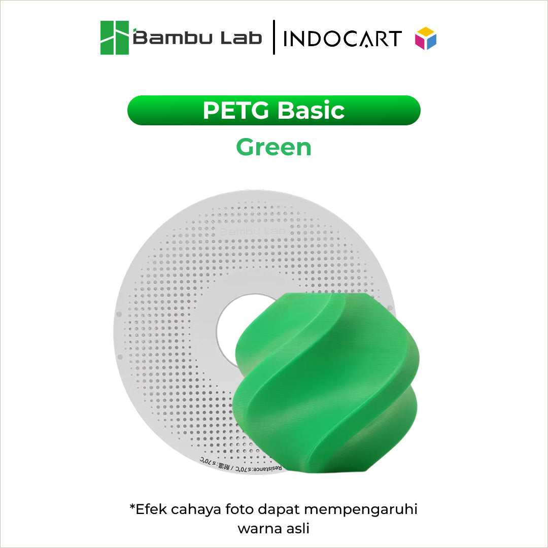 3D Printer Filament Bambulab PETG Basic Upgraded Resistance To UV and Temperature 1.75mm 1kg