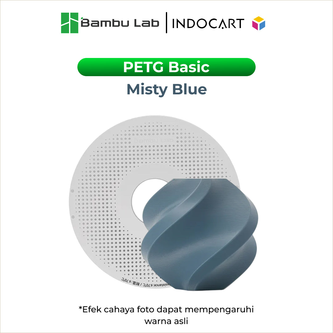 3D Printer Filament Bambulab PETG Basic Upgraded Resistance To UV and Temperature 1.75mm 1kg