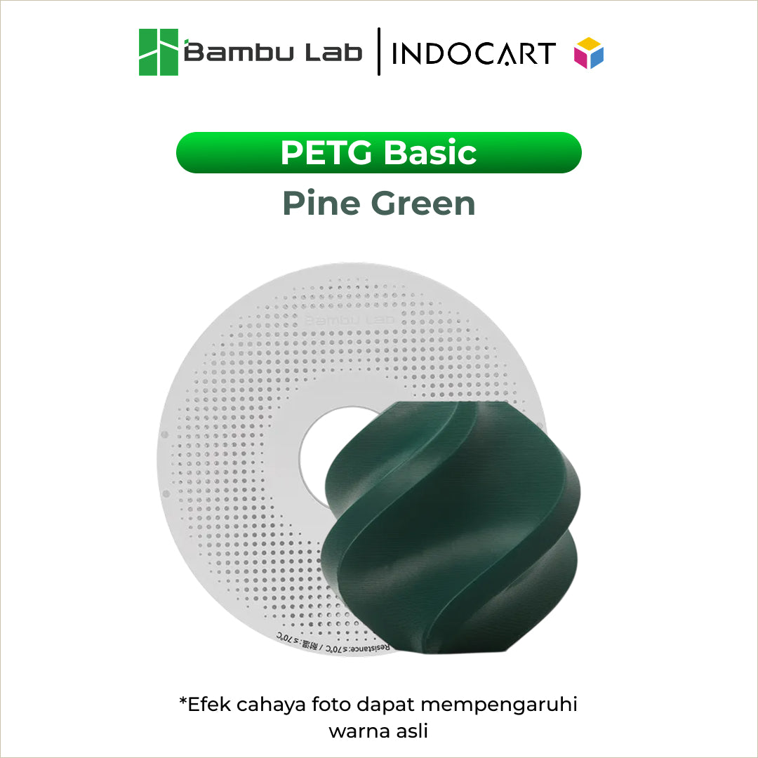 3D Printer Filament Bambulab PETG Basic Upgraded Resistance To UV and Temperature 1.75mm 1kg