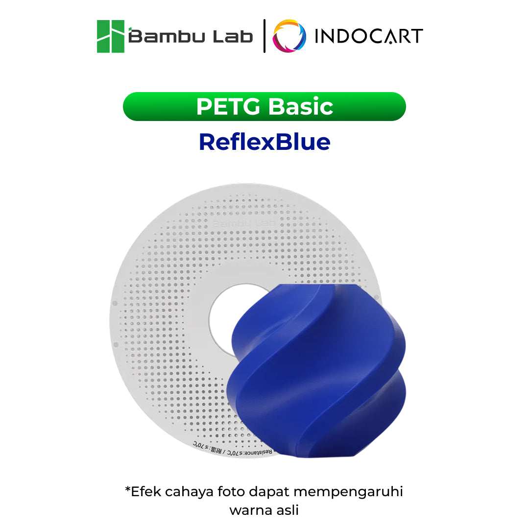 3D Printer Filament Bambulab PETG Basic Upgraded Resistance To UV and Temperature 1.75mm 1kg