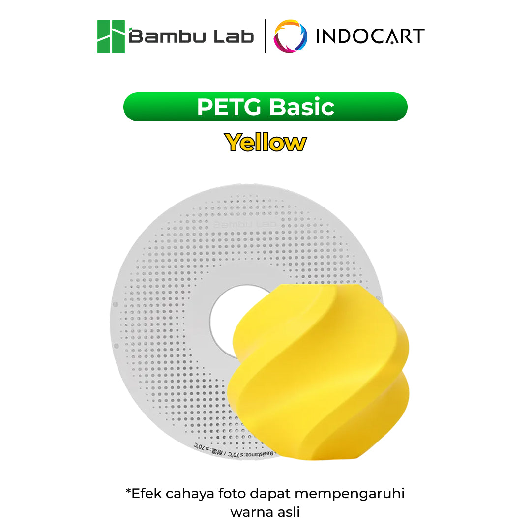3D Printer Filament Bambulab PETG Basic Upgraded Resistance To UV and Temperature 1.75mm 1kg