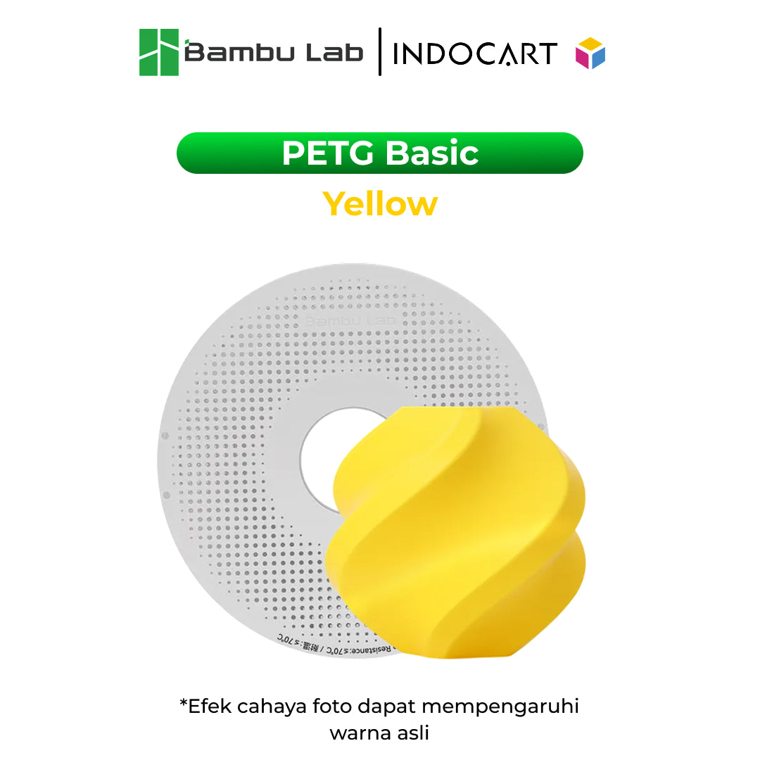 3D Printer Filament Bambulab PETG Basic Upgraded Resistance To UV and Temperature 1.75mm 1kg