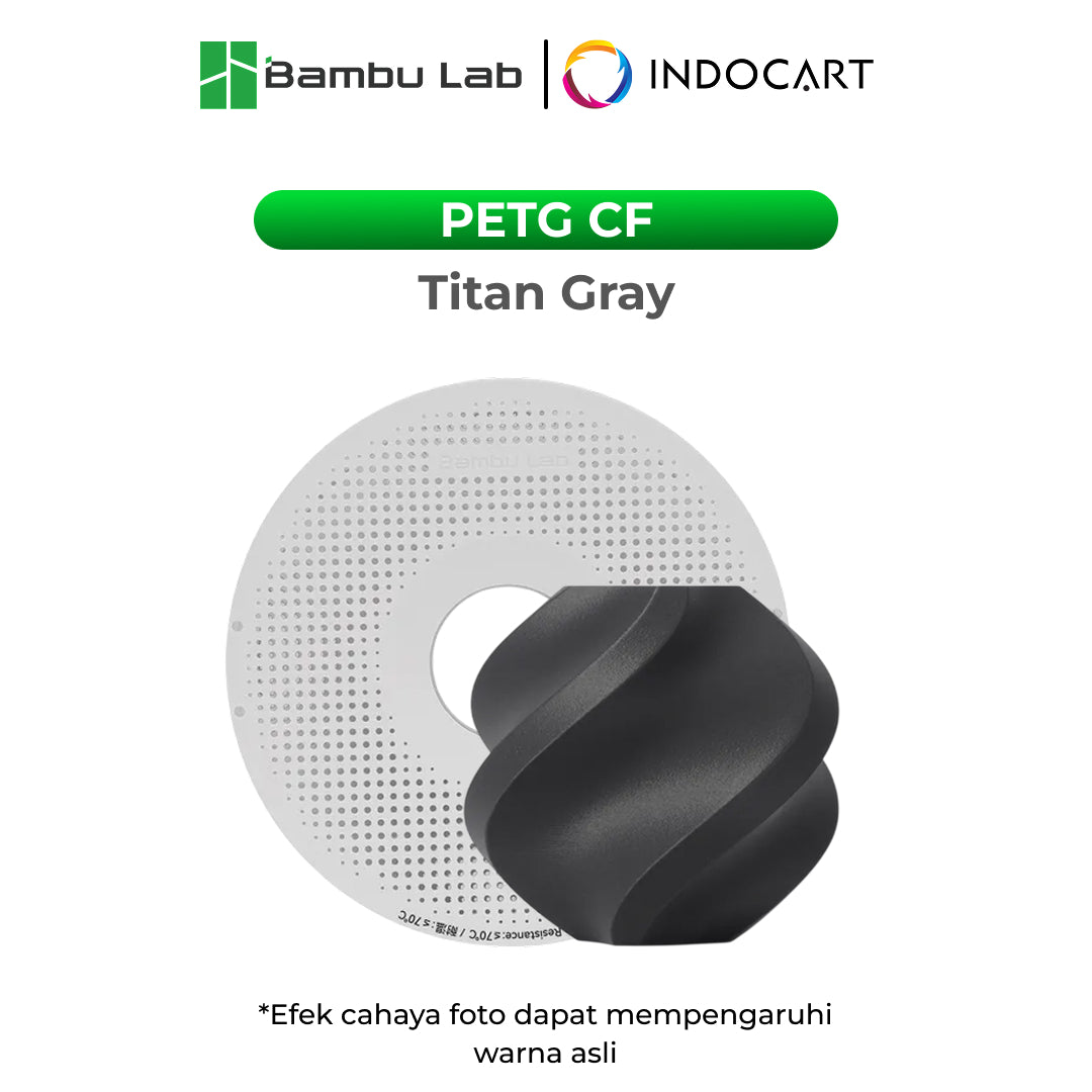 3D Printer Filament BambuLab PETG CF Carbon Fiber Filament 1.75mm 1kg