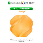 3D Printer Filament Refill BambuLab PETG Translucent Excellent Light Transmittance and Minimal Warping 1.75mm 1Kg