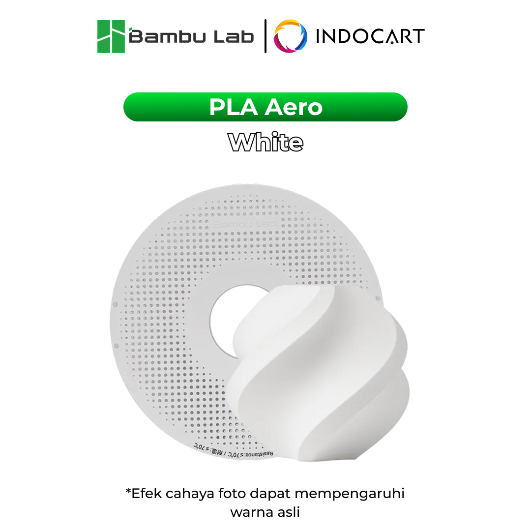 3D Printer Filament BambuLab PLA Aero Low Density and Light Weight Filament 1.75mm 1Kg