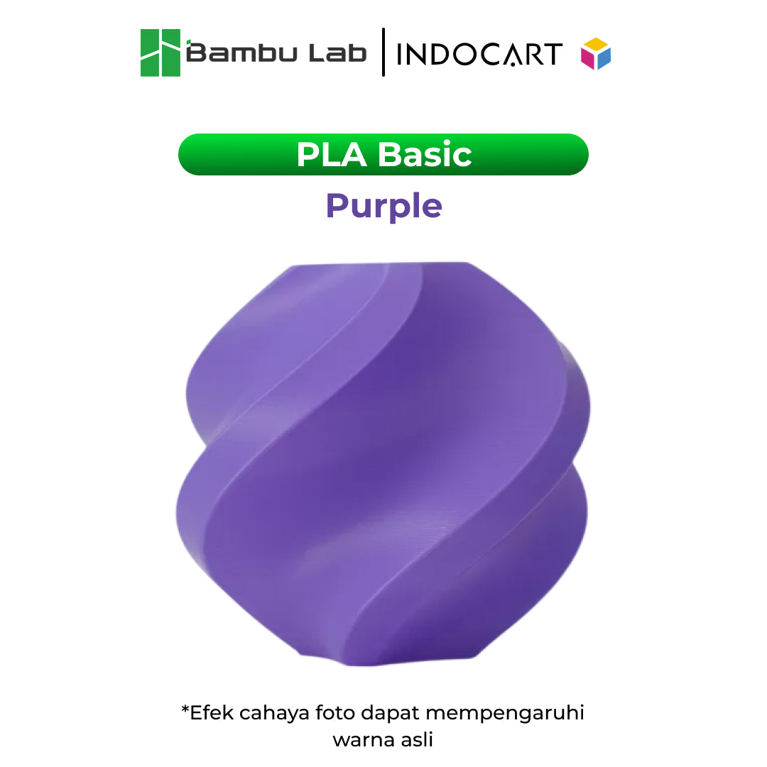 3D Printer Filament Refill BambuLab PLA Basic Easy To Print Filament 1.75mm 1Kg