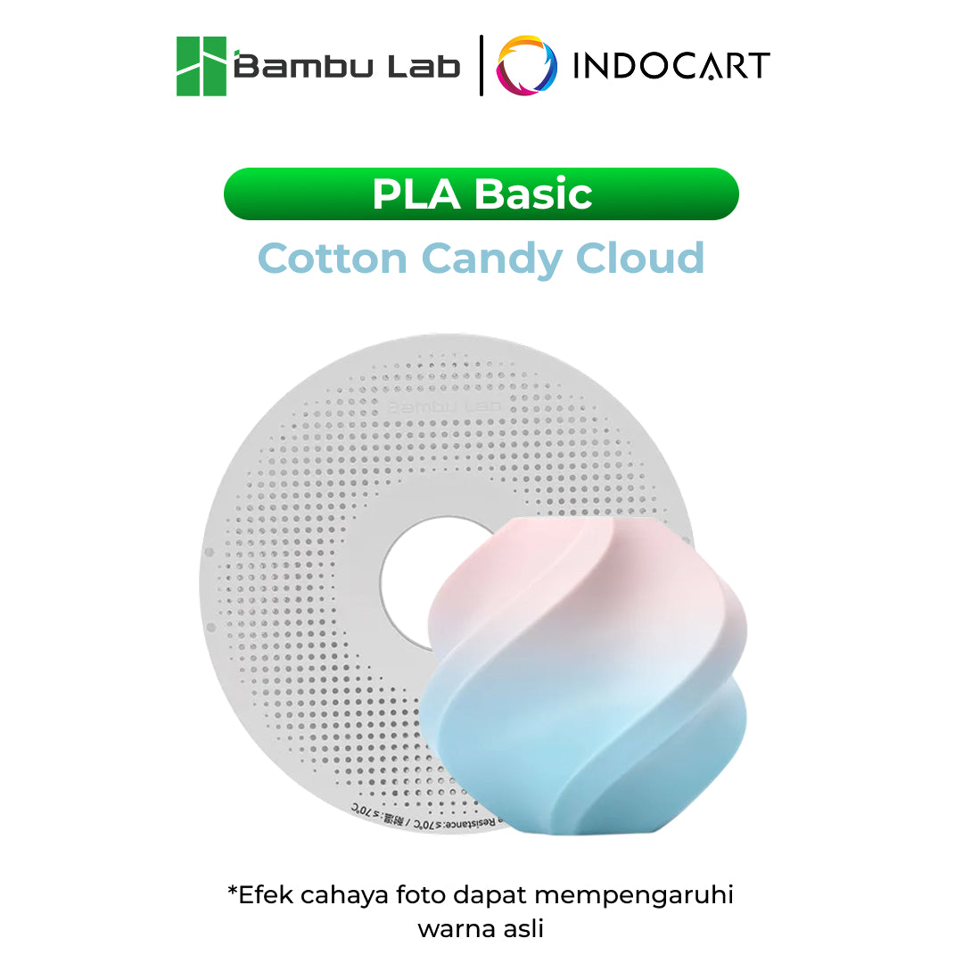 3D Printer Filament BambuLab PLA Basic Gradient Color Easy to Print Filament 1.75mm 1Kg