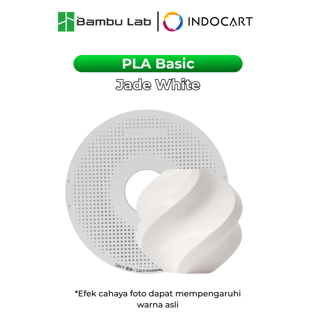 3D Printer Filament BambuLab PLA Basic Optimized Affordability Filament with Spool 1.75mm 1Kg