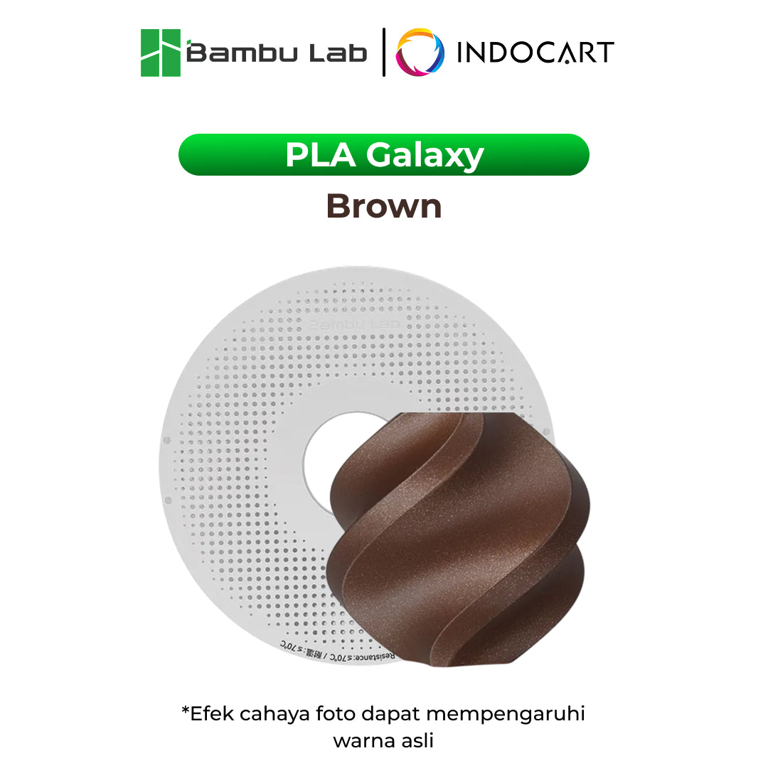 3D Printer Filament BambuLab PLA Galaxy Sleek Glossy Finish Filament 1.75mm 1Kg
