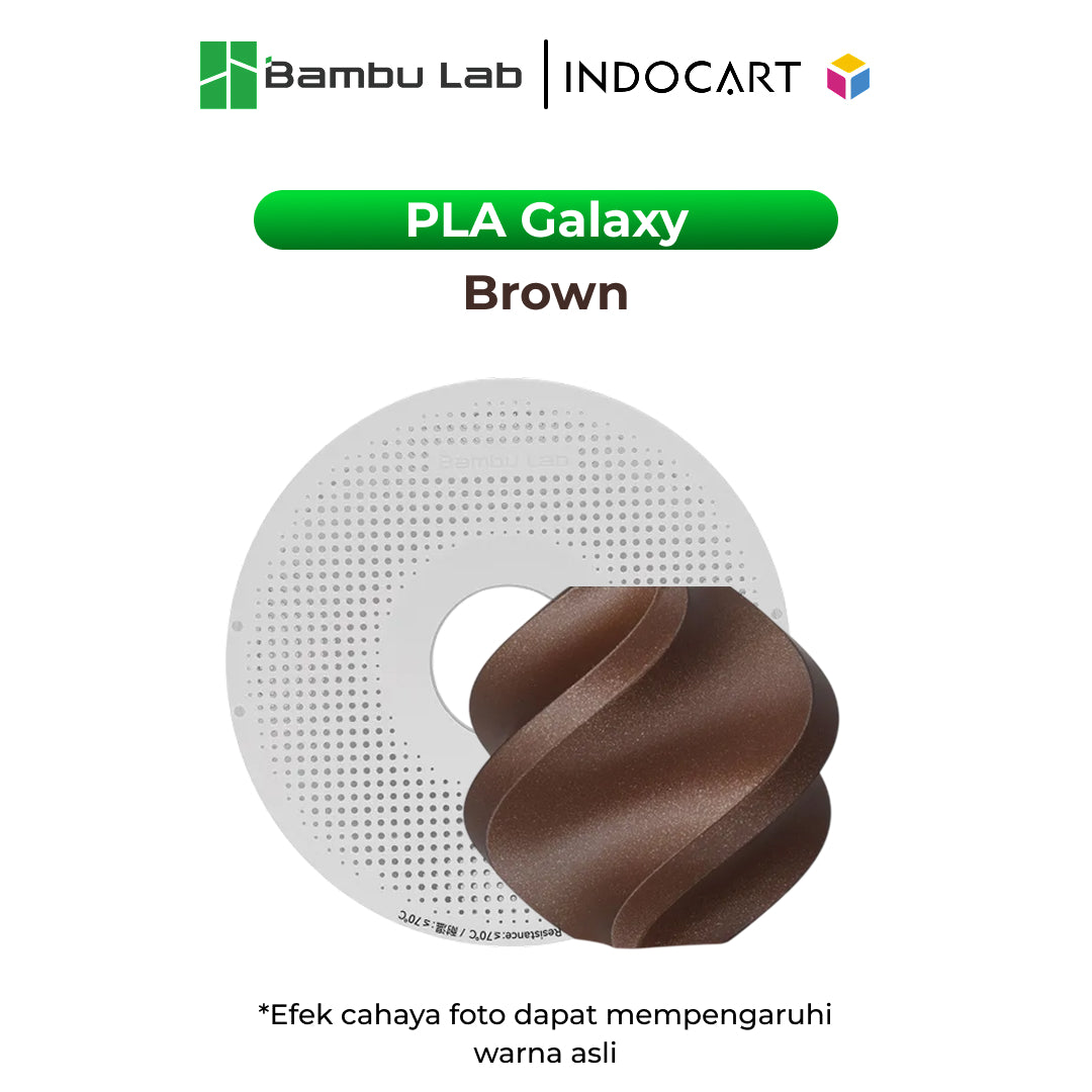3D Printer Filament BambuLab PLA Galaxy Sleek Glossy Finish Filament 1.75mm 1Kg