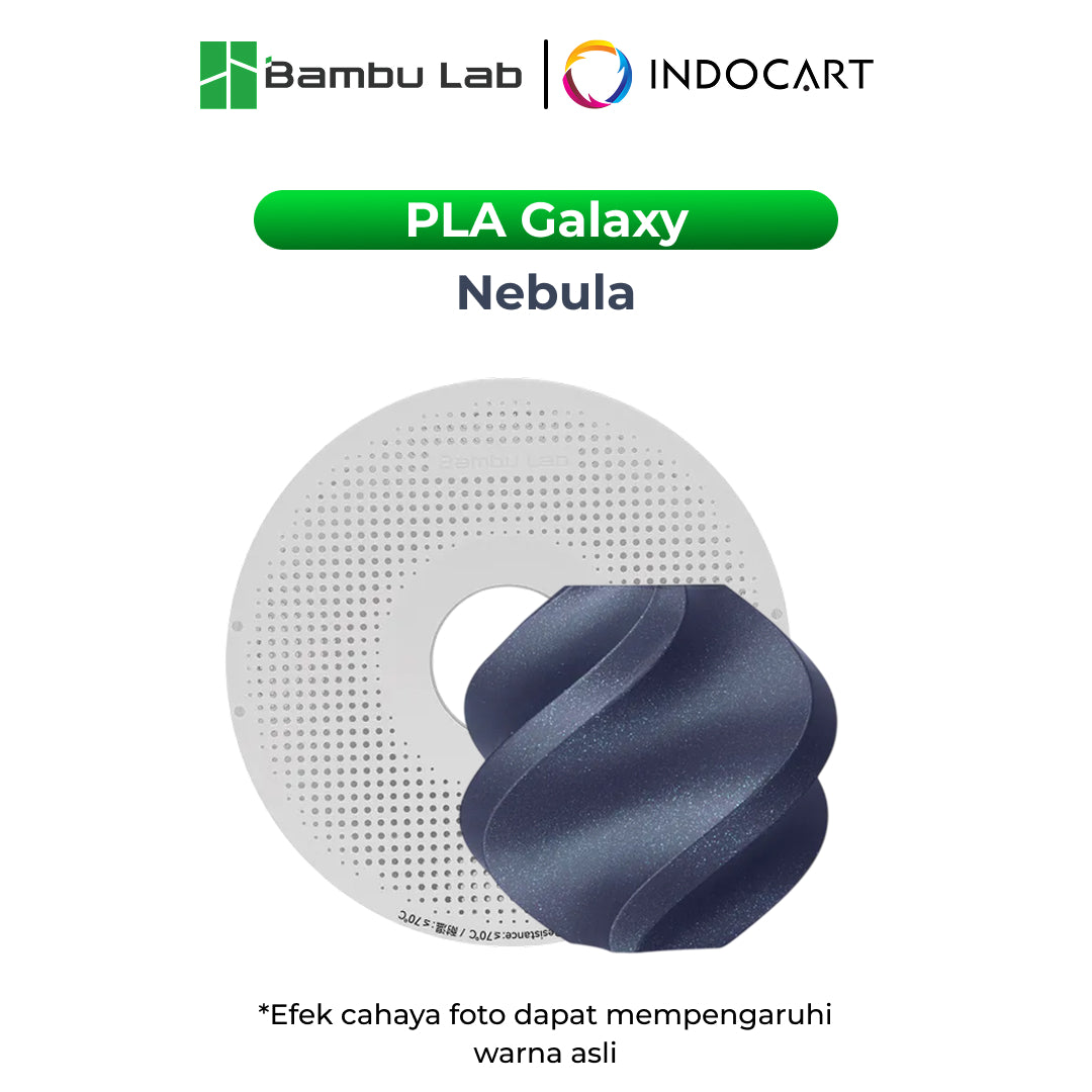 3D Printer Filament BambuLab PLA Galaxy Sleek Glossy Finish Filament 1.75mm 1Kg