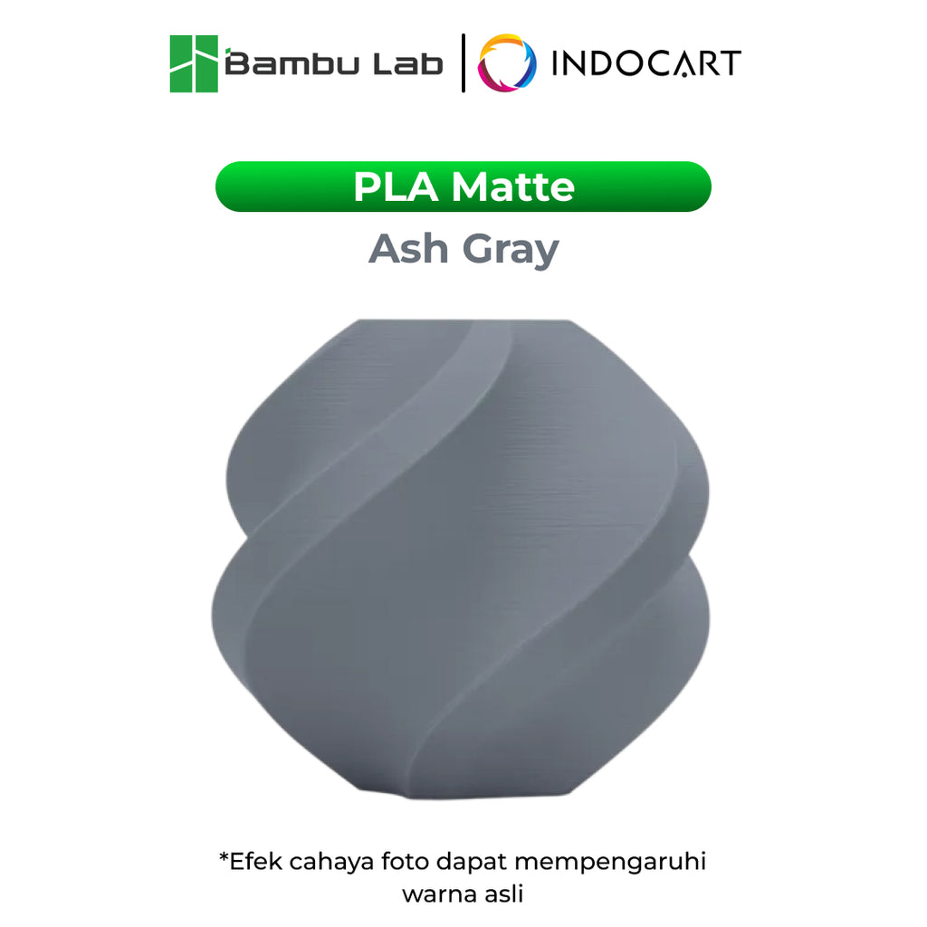3D Printer Filament Refill BambuLab PLA Matte Elegant Soft Finish Filament 1.75mm-1Kg