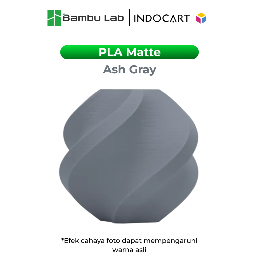 3D Printer Filament Refill BambuLab PLA Matte Elegant Soft Finish Filament 1.75mm-1Kg