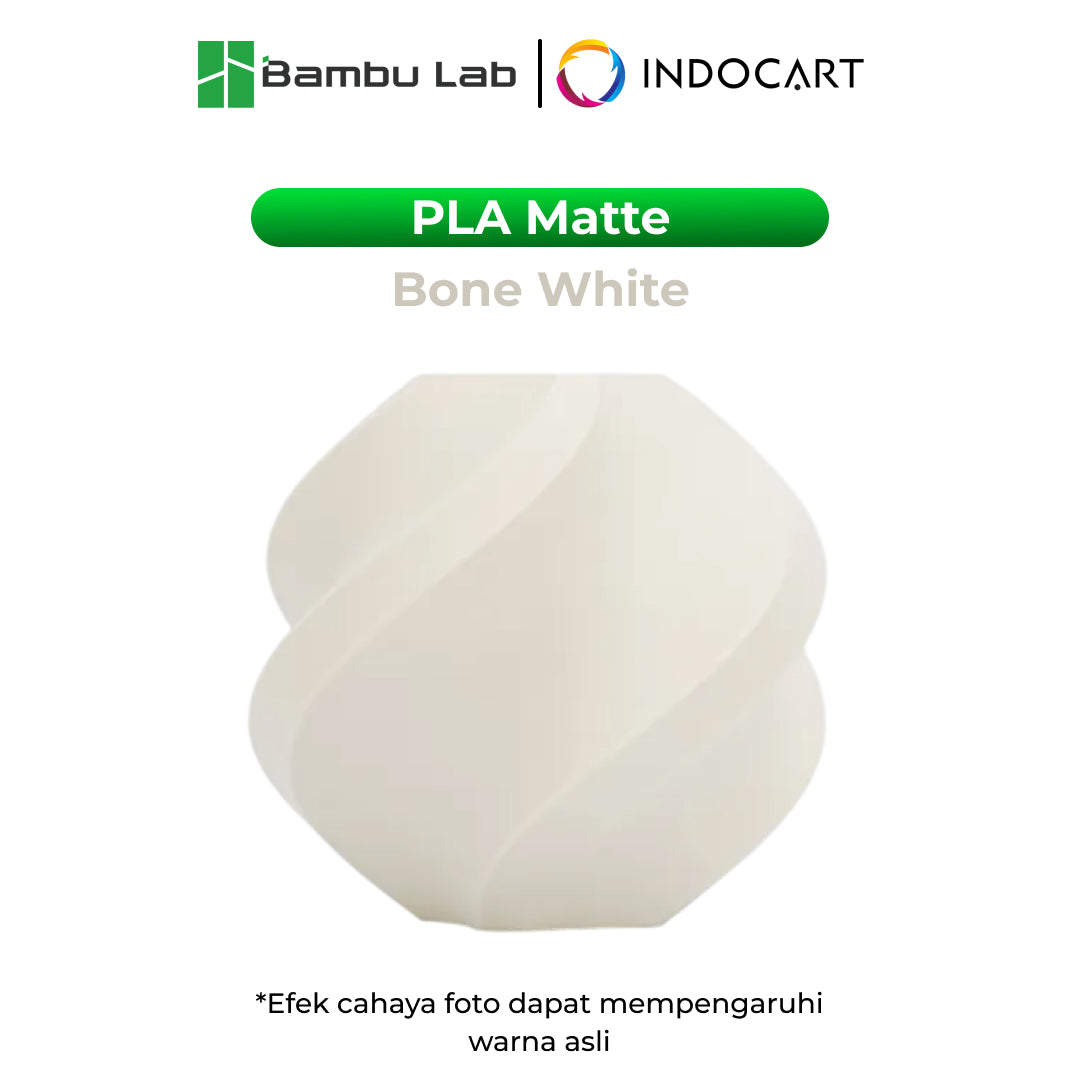 3D Printer Filament Refill BambuLab PLA Matte Elegant Soft Finish Filament 1.75mm-1Kg