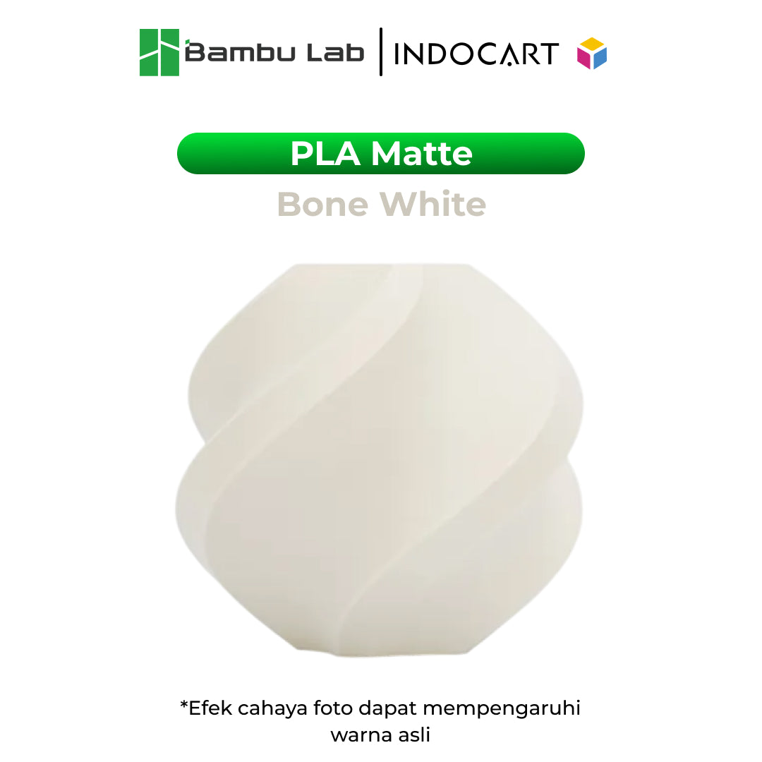 3D Printer Filament Refill BambuLab PLA Matte Elegant Soft Finish Filament 1.75mm-1Kg