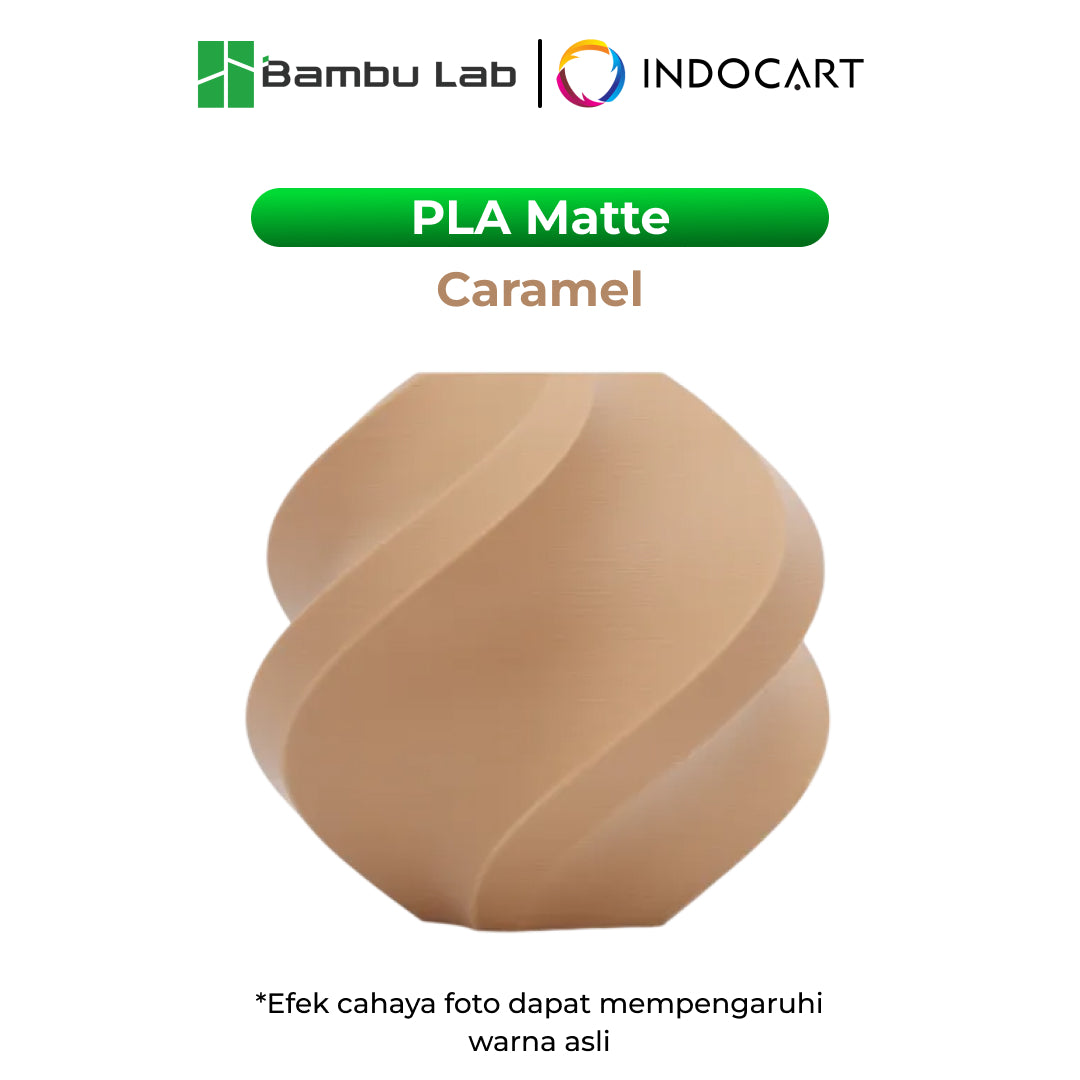 3D Printer Filament Refill BambuLab PLA Matte Elegant Soft Finish Filament 1.75mm-1Kg