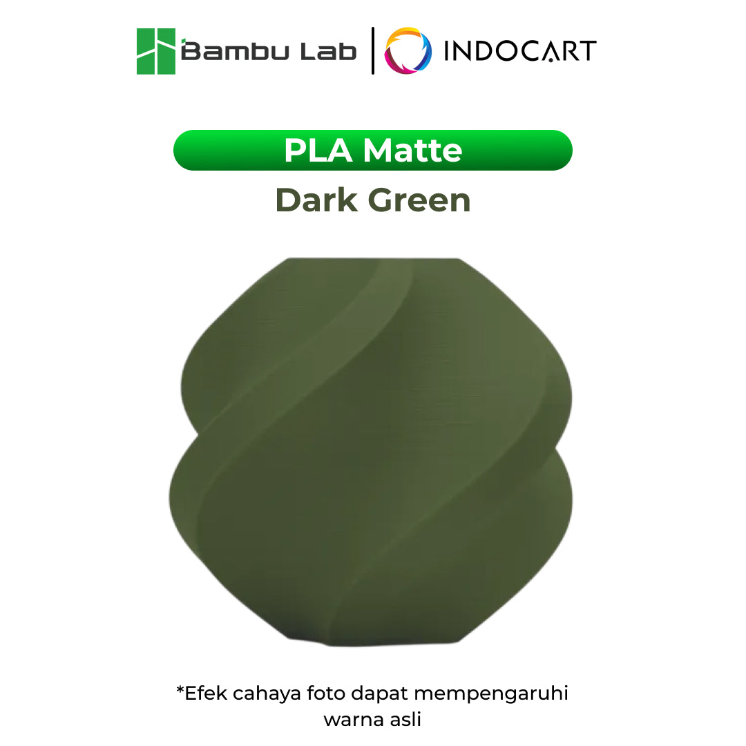 3D Printer Filament Refill BambuLab PLA Matte Elegant Soft Finish Filament 1.75mm-1Kg