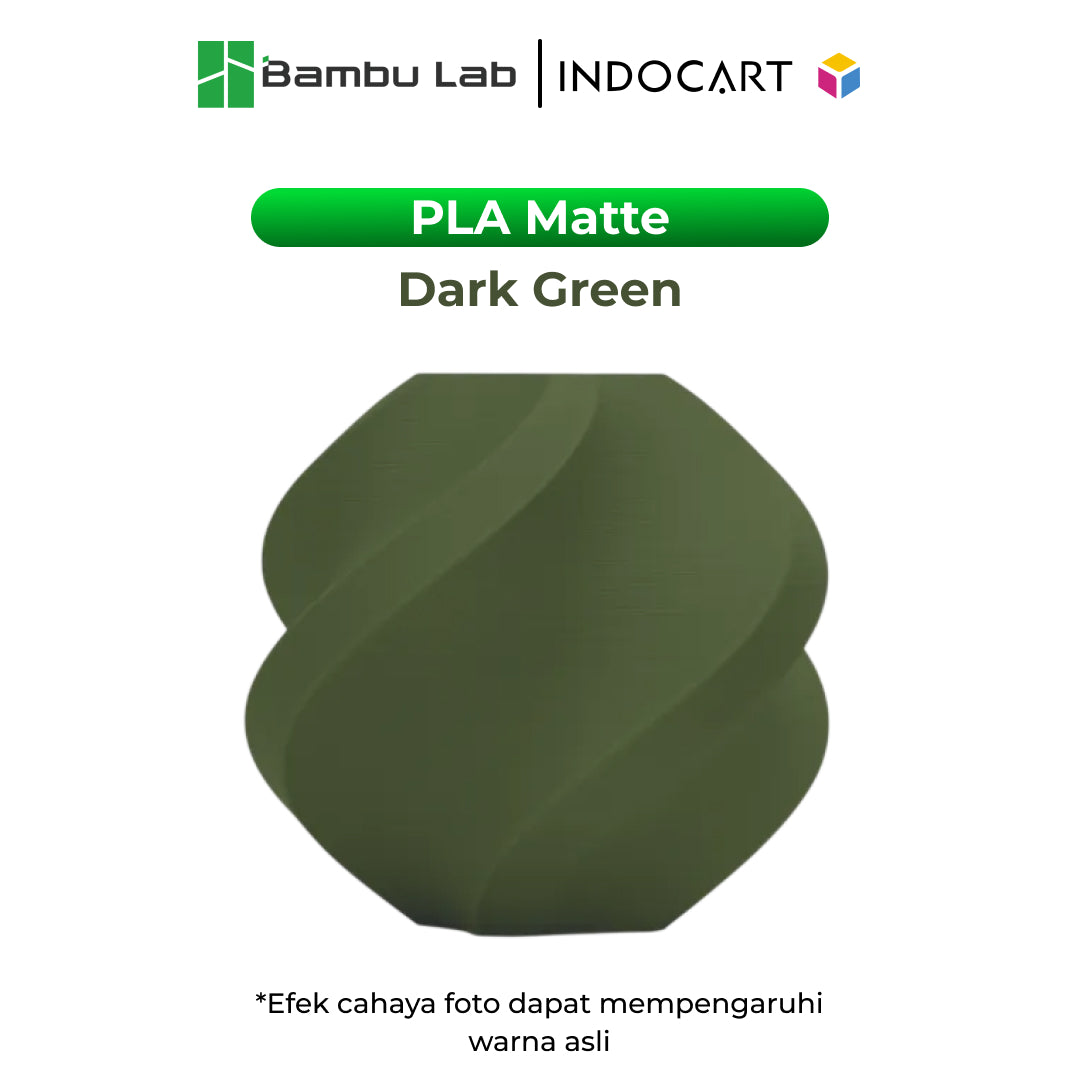 3D Printer Filament Refill BambuLab PLA Matte Elegant Soft Finish Filament 1.75mm-1Kg