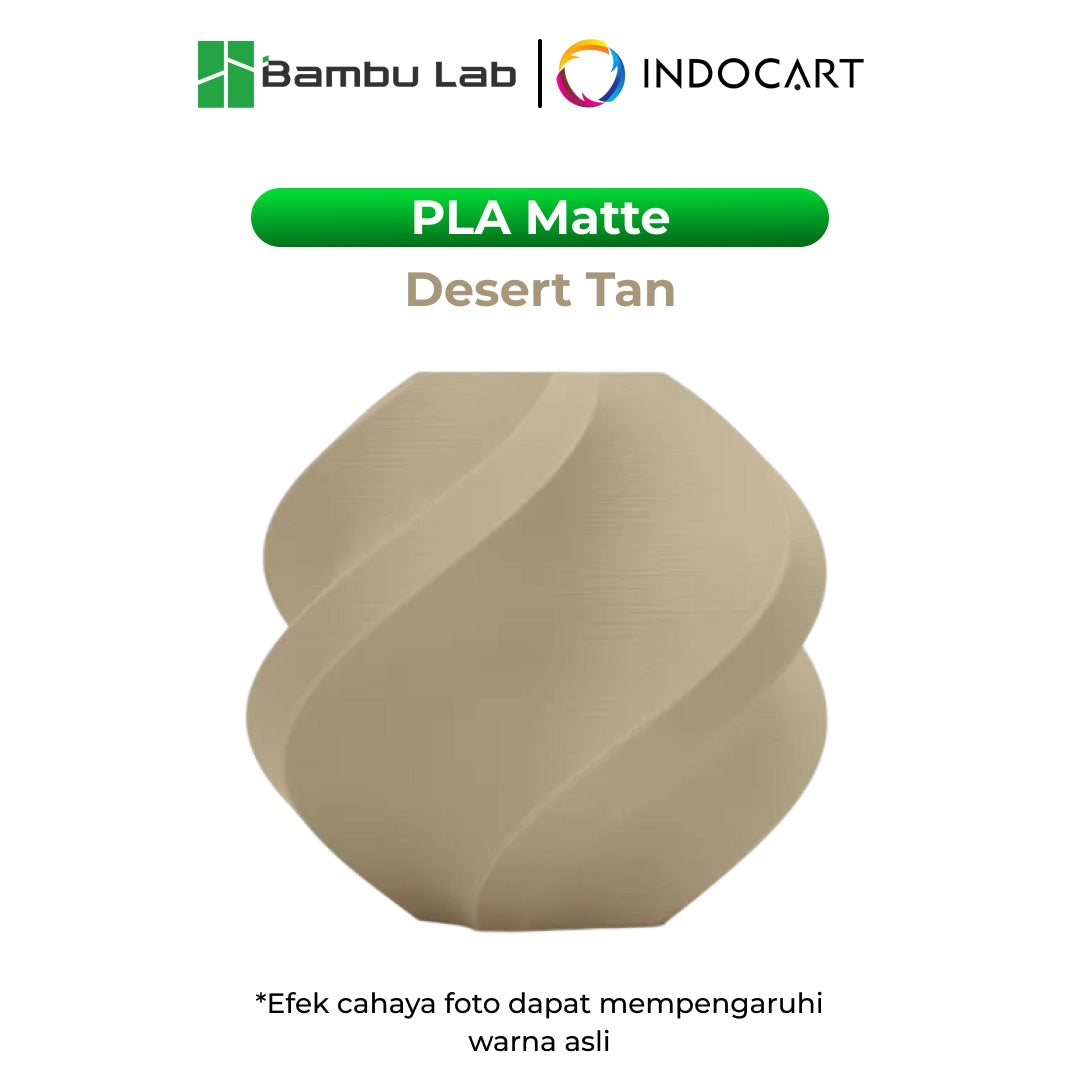3D Printer Filament Refill BambuLab PLA Matte Elegant Soft Finish Filament 1.75mm-1Kg