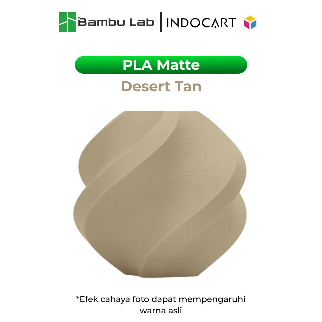 3D Printer Filament Refill BambuLab PLA Matte Elegant Soft Finish Filament 1.75mm-1Kg