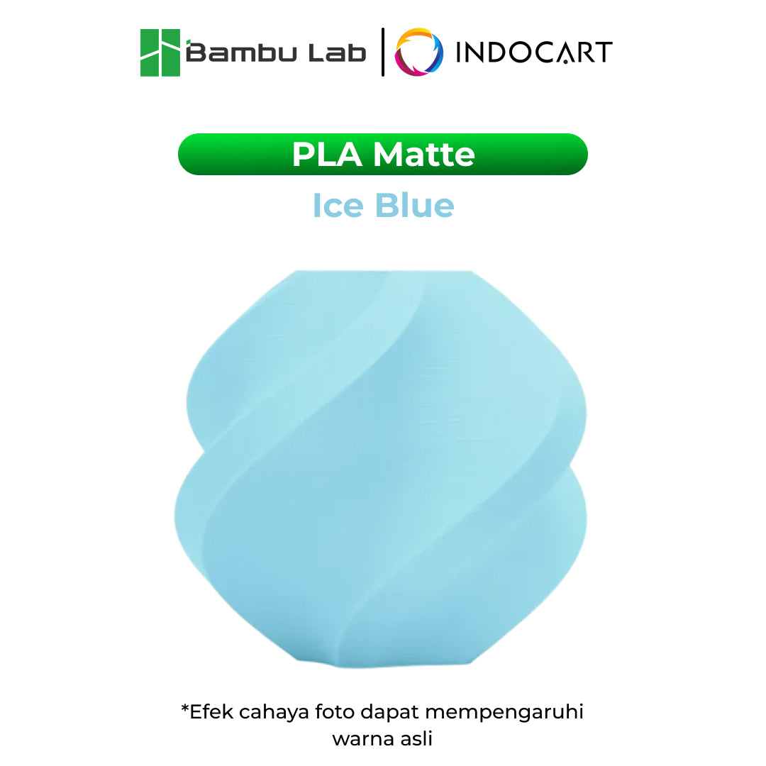 3D Printer Filament Refill BambuLab PLA Matte Elegant Soft Finish Filament 1.75mm-1Kg
