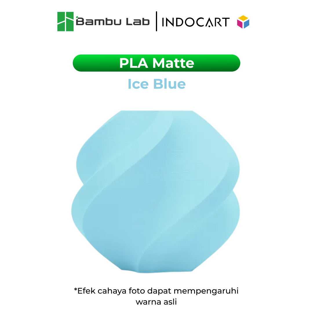 3D Printer Filament Refill BambuLab PLA Matte Elegant Soft Finish Filament 1.75mm-1Kg