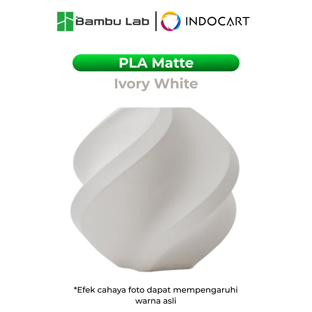 3D Printer Filament Refill BambuLab PLA Matte Elegant Soft Finish Filament 1.75mm-1Kg