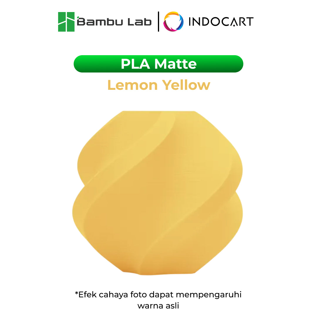 3D Printer Filament Refill BambuLab PLA Matte Elegant Soft Finish Filament 1.75mm-1Kg