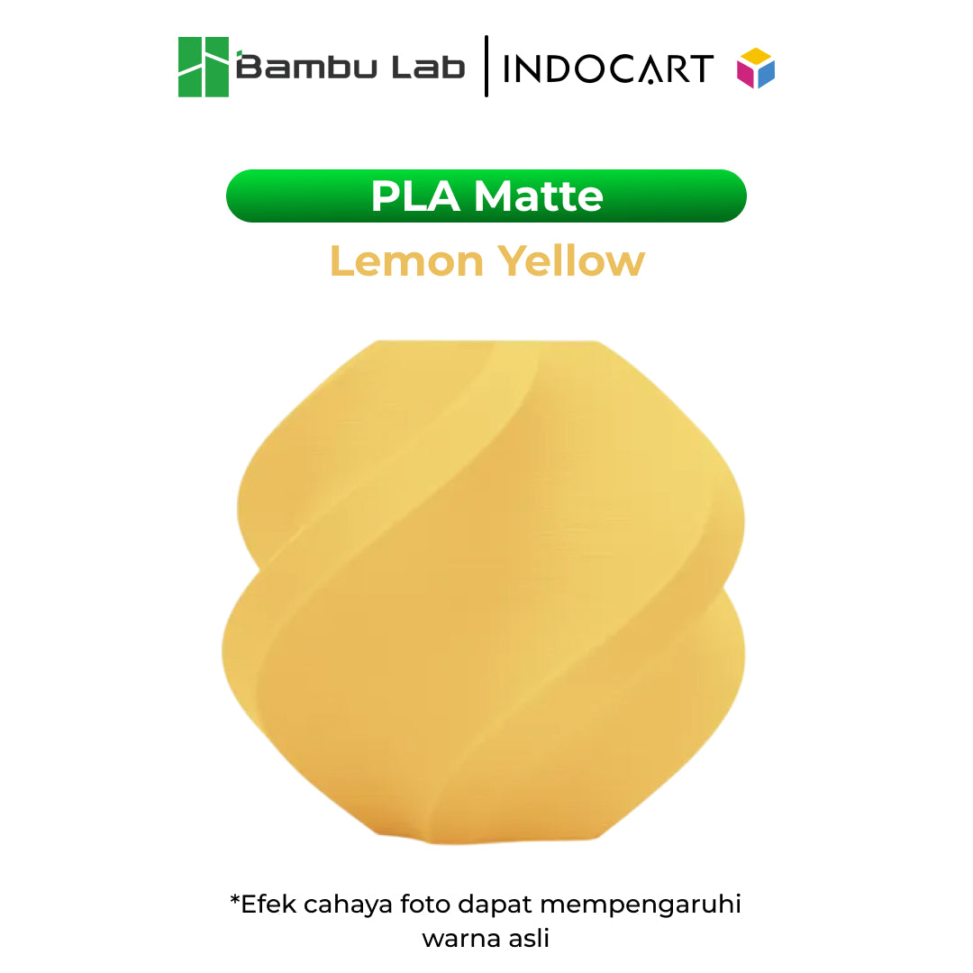 3D Printer Filament Refill BambuLab PLA Matte Elegant Soft Finish Filament 1.75mm-1Kg