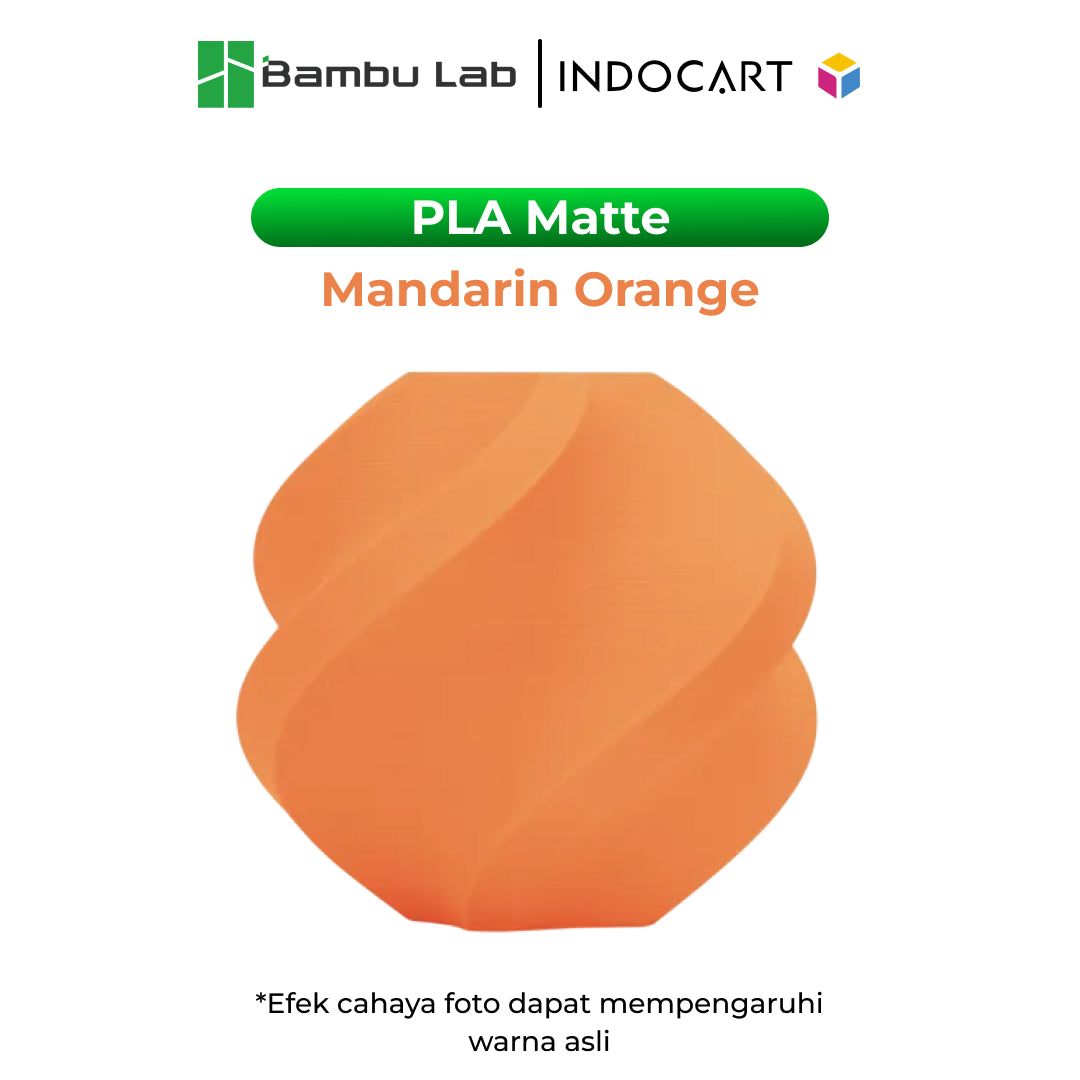 3D Printer Filament Refill BambuLab PLA Matte Elegant Soft Finish Filament 1.75mm-1Kg