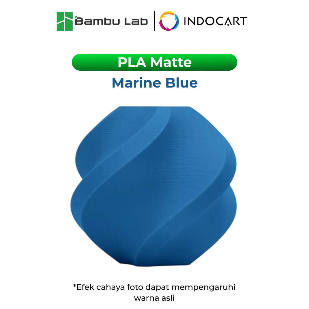 3D Printer Filament Refill BambuLab PLA Matte Elegant Soft Finish Filament 1.75mm-1Kg