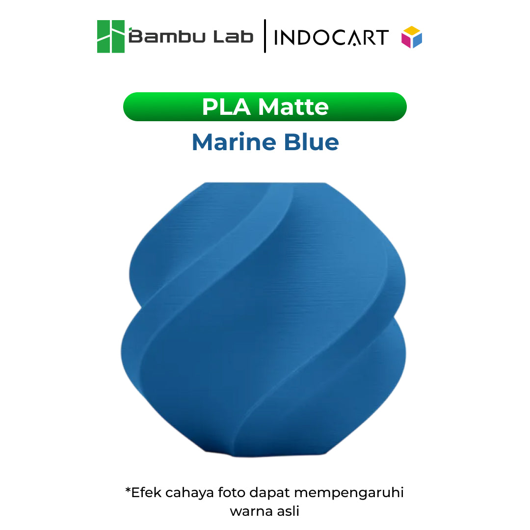 3D Printer Filament Refill BambuLab PLA Matte Elegant Soft Finish Filament 1.75mm-1Kg