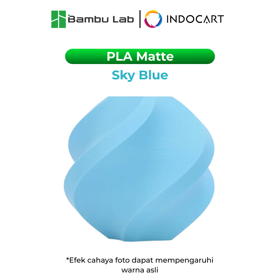3D Printer Filament Refill BambuLab PLA Matte Elegant Soft Finish Filament 1.75mm-1Kg