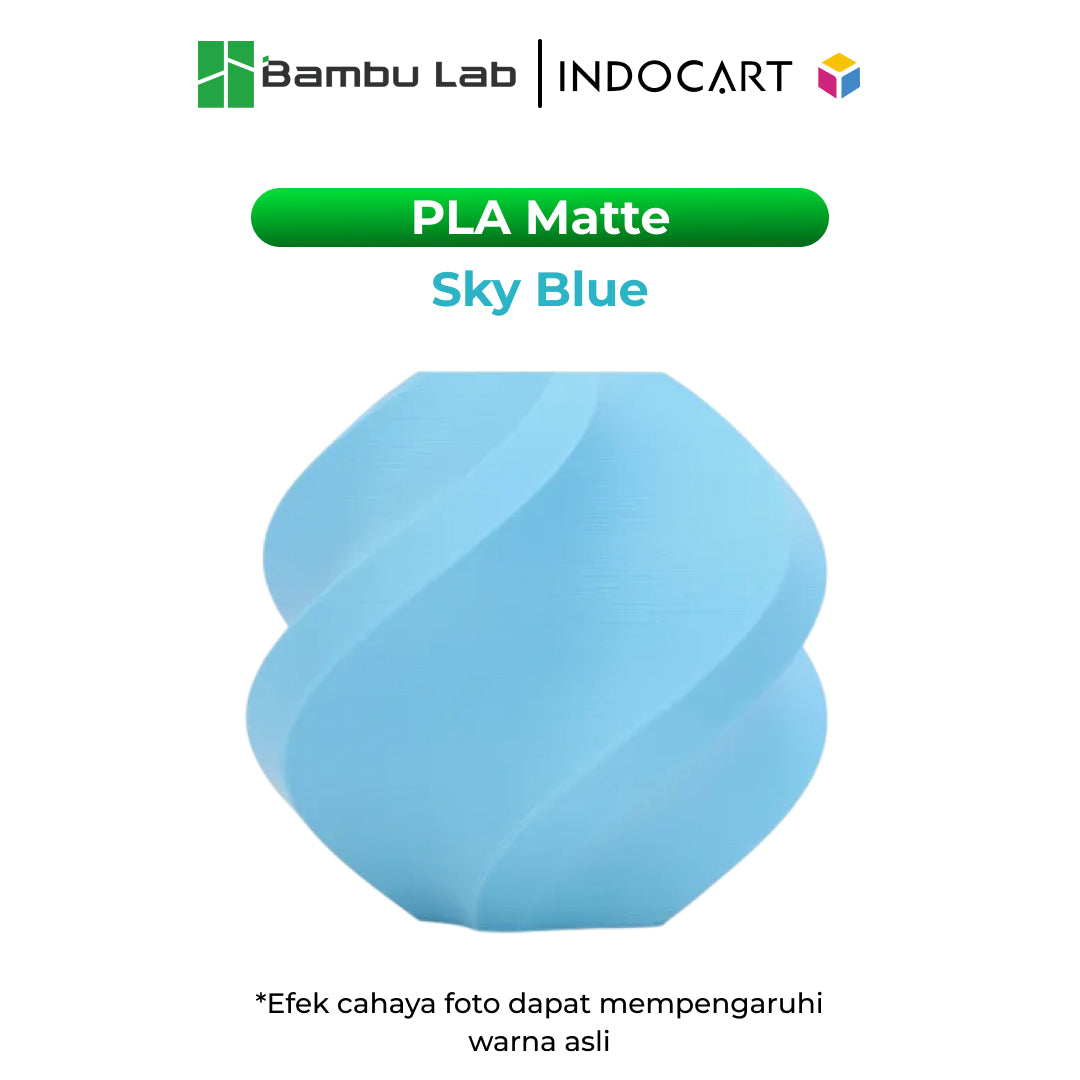 3D Printer Filament Refill BambuLab PLA Matte Elegant Soft Finish Filament 1.75mm-1Kg