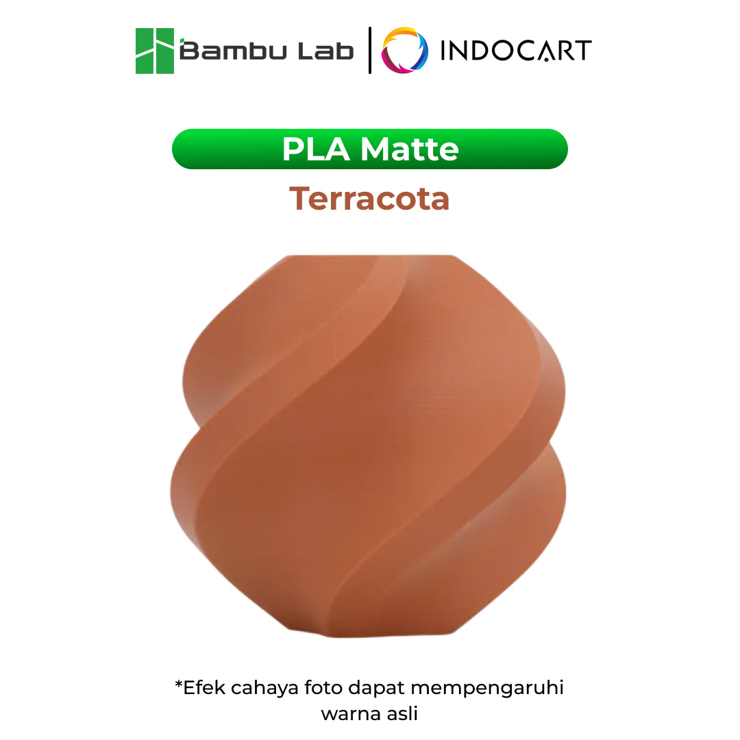 3D Printer Filament Refill BambuLab PLA Matte Elegant Soft Finish Filament 1.75mm-1Kg