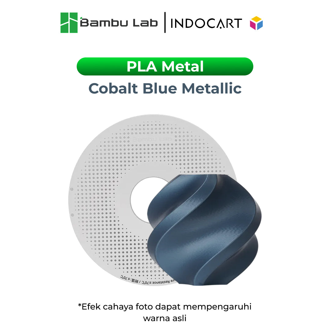 3D Printer Filament BambuLab PLA Metal Finish Effect Filament 1.75mm-1Kg