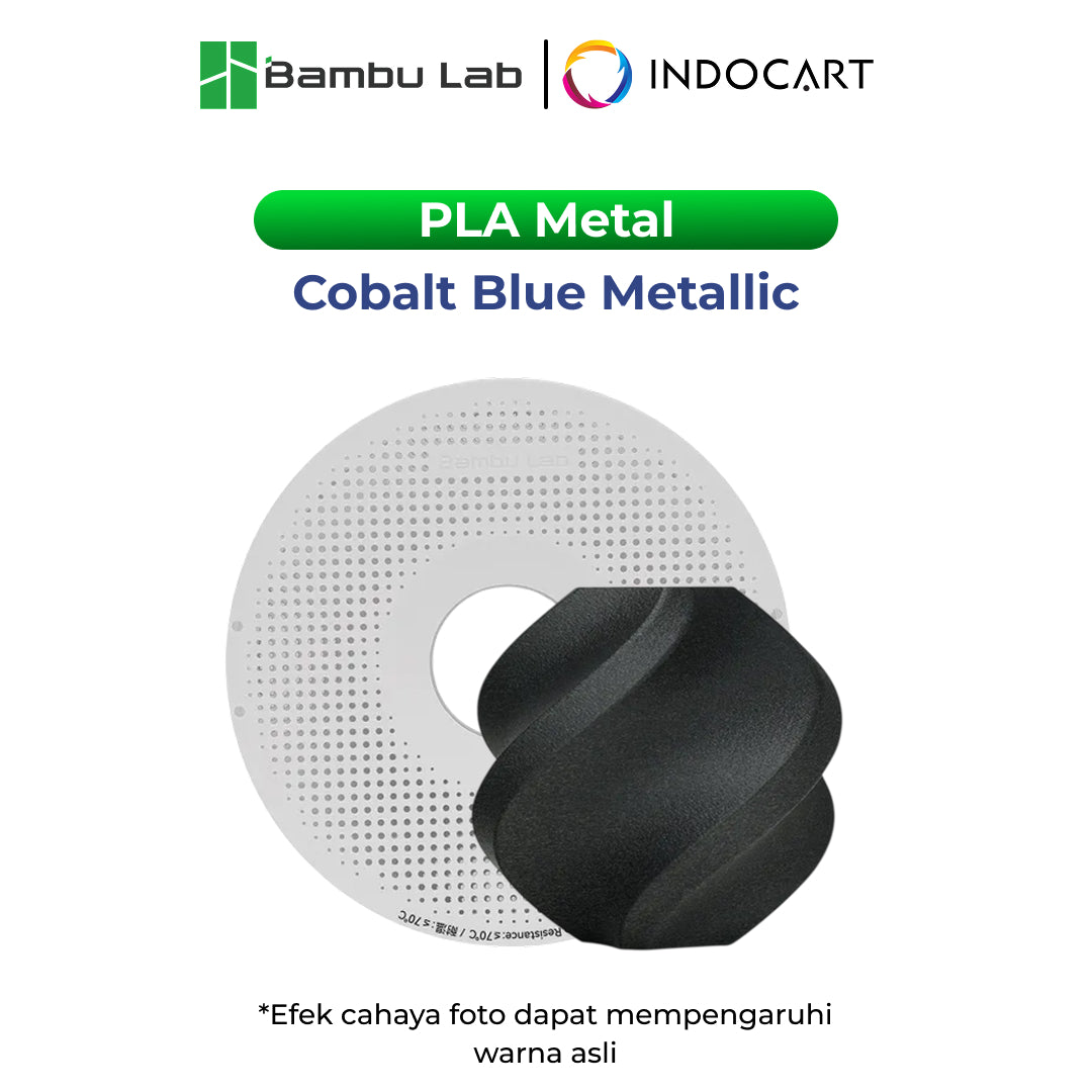 3D Printer Filament BambuLab PLA Metal Finish Effect Filament 1.75mm-1Kg