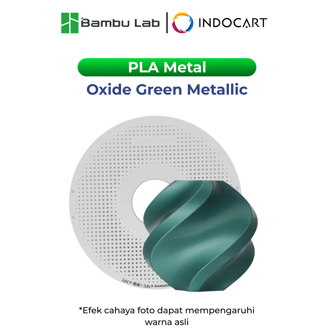 3D Printer Filament BambuLab PLA Metal Finish Effect Filament 1.75mm-1Kg
