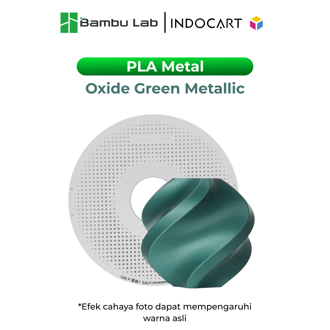 3D Printer Filament BambuLab PLA Metal Finish Effect Filament 1.75mm-1Kg