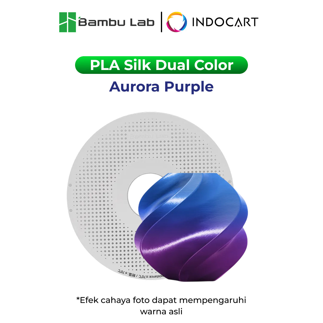 3D Printer Filament BambuLab PLA Silk Dual Color 1.75mm-1Kg